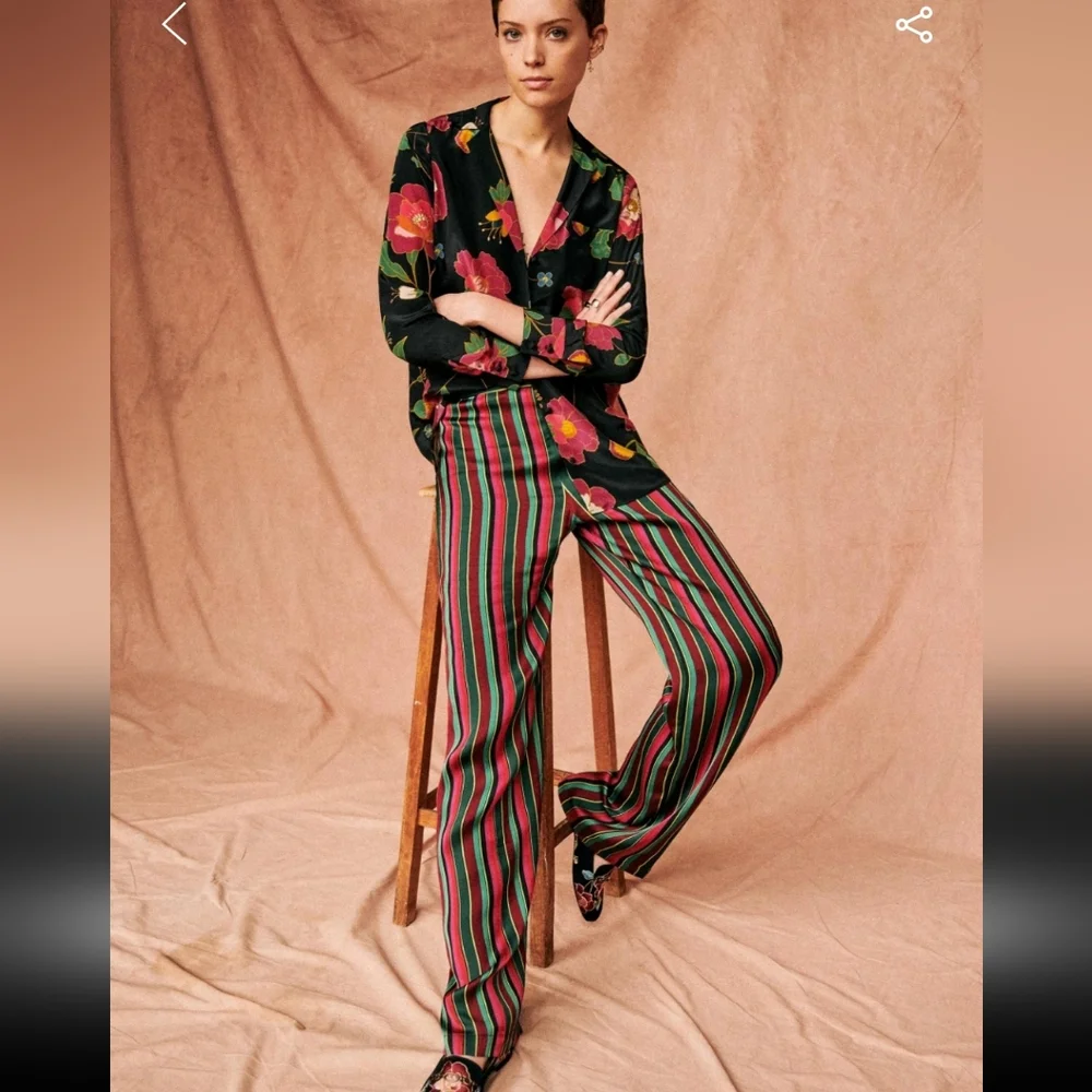 Sezane Baptisto Trousers - Picture 4 of 10